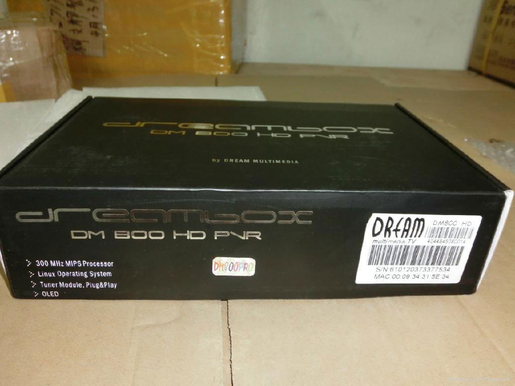 Linux Operate System HD digital satellite receiver dreambox 800hd 2