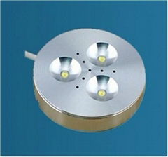 3*1W LED Round Downlight