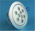 9W LED Round Downlight 1