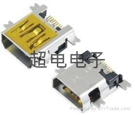 5PIN-Mirco-USB插座