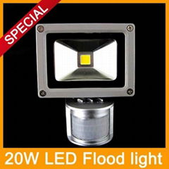 PIR LED floodlight