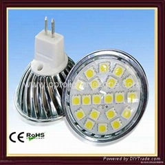 3w SMD5050 MR16 led spotlight