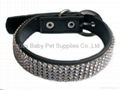 Fashion crystal pet collar 3