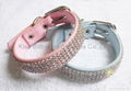 Fashion crystal pet collar 5