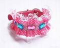 Jeweled pet collar