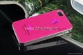 multicolors Luxury hard Frame back Case For Apple iPhone 4  2