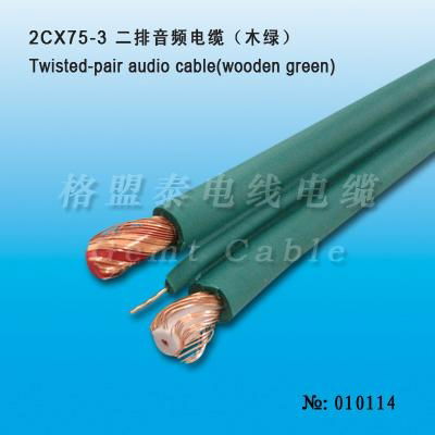 three cores flat audio and vedio cable 2