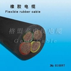 flexible rubber cable