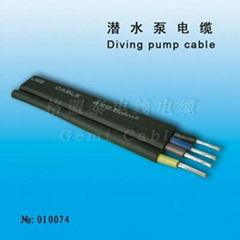 Diving pump cable