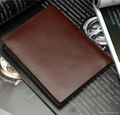 Brief paragraph leather men wallet 2