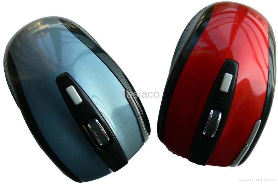 2.4GHZ folding wireless optical mouse 4