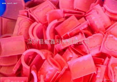 The production of silicone rubber products