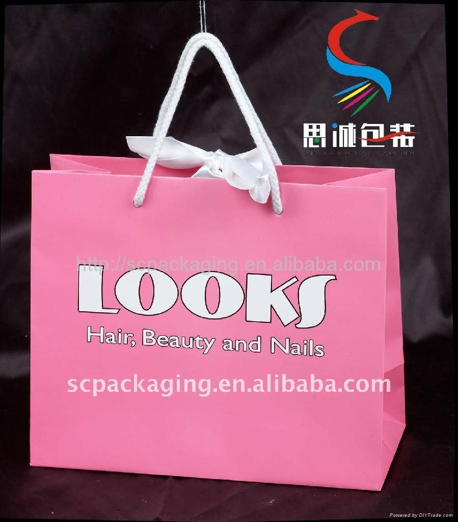 fashion paper bag for shopping 