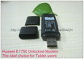 Huawei E1750 3G USB Modem,7.2 Mbps,Support Micro SD card,Unlocked 3