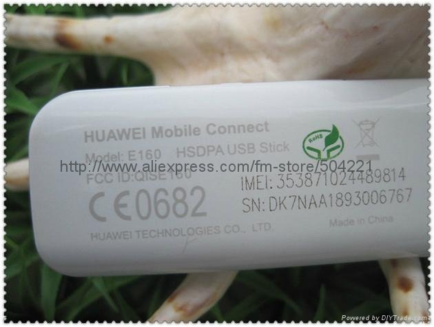 3G Wireless USB Modem HUAWEI E160,7.2Mbps (HSDPA/WCDMA) 2