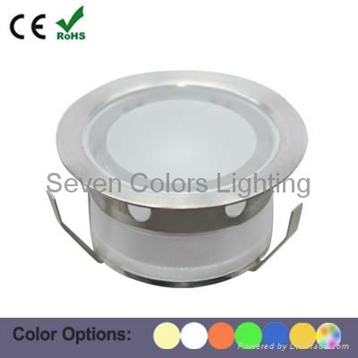 30MM Round Mini LED Plinth Light (SC-B105A) 2