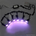 Outdoor Round RGB LED Deck Light Kit