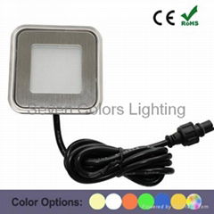 Outdoor Recessed Square LED Stair Light