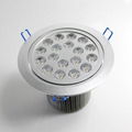 High Power 18W Recessed Led Ceiling Spot