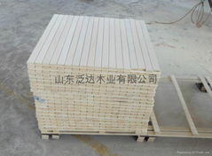 Supply high quality poplar lvl baby crib