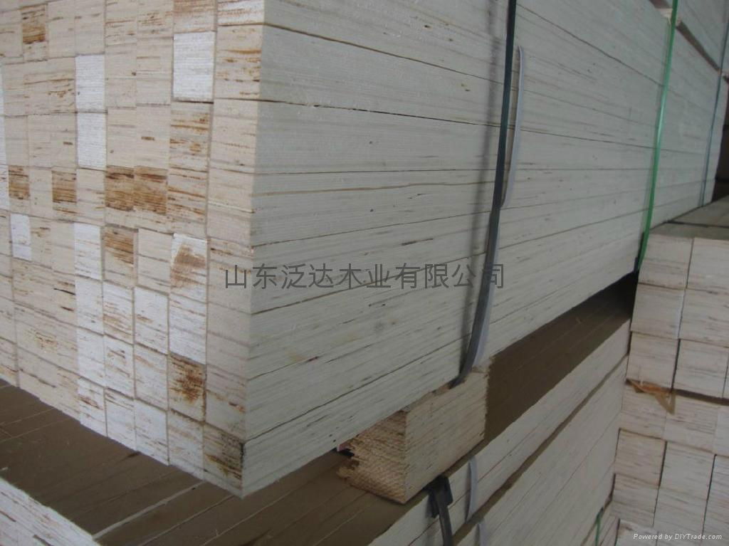 供应优质单板层积材杨木LVL门芯材