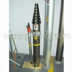 PHT heavy payload pneumatic telescopic mast on sales