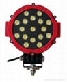 43W offroad led work light for truck, jeep, suv heavy-duty