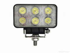 hot !! 18W led working light for truck, jeep, suv and truck