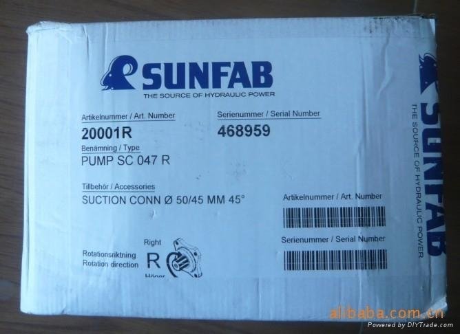 現貨超低價經銷SUNFAB SC108R柱塞泵 瑞典原裝 2