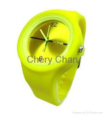 Stock Silicone Rubber Watch,Promotional