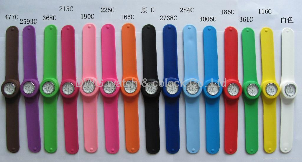 silicon slap watch for promotion gift  4