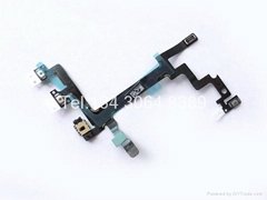 Power Button Volume and Silent Switch Keypad Flex Cable for iPhone 5 