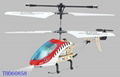 3 channel r/c flashing alloy helicopter with gyro 4