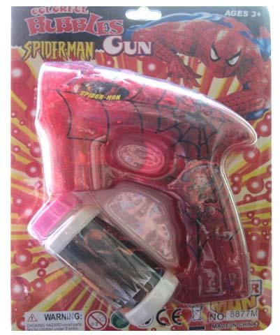 Spider man bubble gun 3