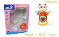 B/O light musical cloth plush toys