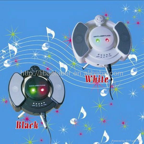 New Mini Fireflies Model mp3 Player Stage Light