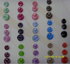 polyester buttons