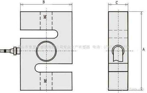  S型拉压力称重传感器 2