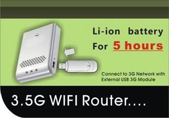 3G/3.5G WIFI ROUTER