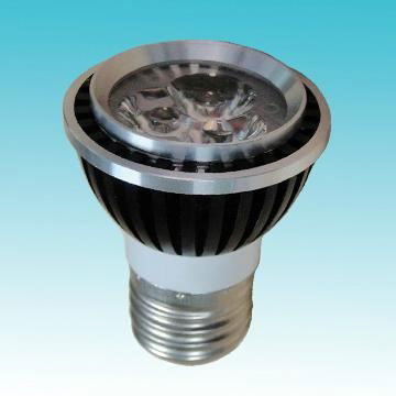 3W Hot Sale LED Lamp Cup with Rocket Booster Heat Radiation 
