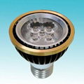 3W Hot Sale LED Lamp Cup with Rocket Booster Heat Radiation  2