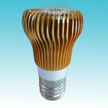 3W Hot Sale LED Lamp Cup with Rocket Booster Heat Radiation  3