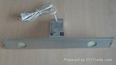 Factory offered 2x3W LED cabinet light 