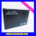 Big PCB USB 2.0 3.5" SATA HDD Enclosure