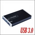 Super Speed USB3.0 2.5" SATA HDD Enclosure 3