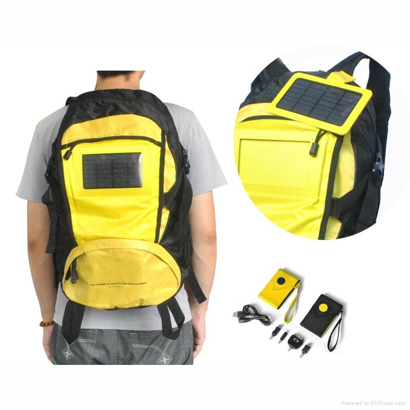 Solar Phone Backpack 2