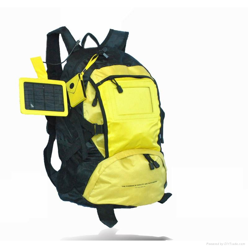 Solar Phone Backpack 3