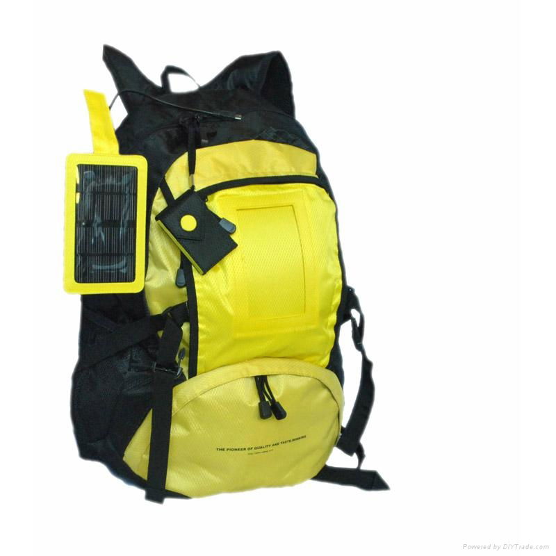 Solar Phone Backpack 4