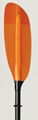 red glass fiber or plastic kayak paddle 1