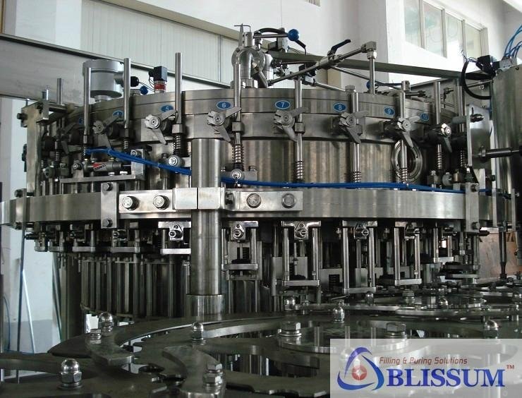 Carbonated Washing Filling Capping Machine 2